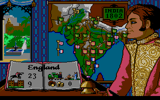 Champion Of The Raj screenshot 3 for Amiga